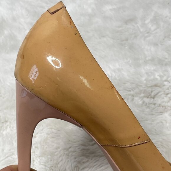 Roger Vivier Women's Tan Cream Pump Round Toe Slip On Heels Size 40 - Picture 11 of 15